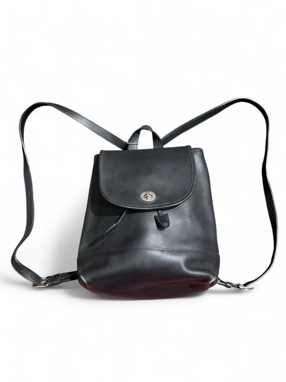 Coach Vintage 9960 Black Leather Backpack